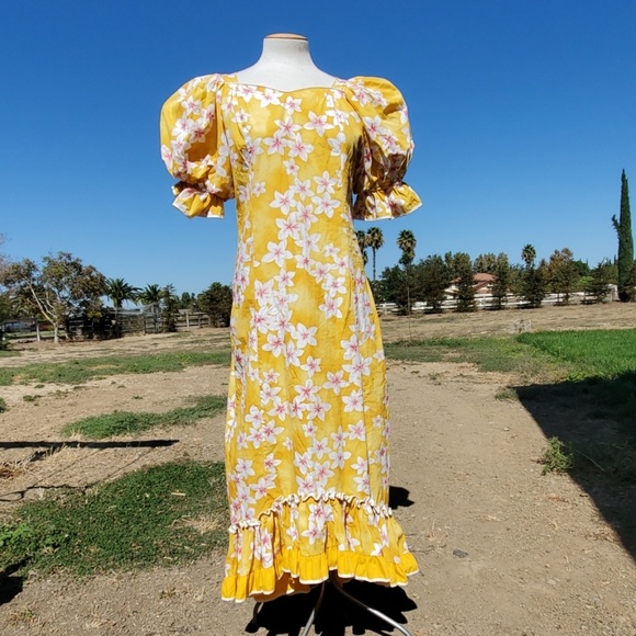big hawaiian dress